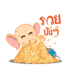 elly ＆ ratta（個別スタンプ：32）