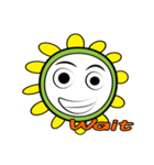 Mr. Sunflower (English)（個別スタンプ：21）