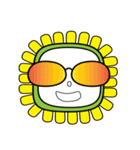 Mr. Sunflower (English)（個別スタンプ：23）