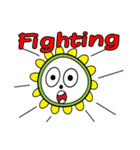 Mr. Sunflower (English)（個別スタンプ：25）
