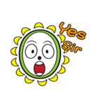 Mr. Sunflower (English)（個別スタンプ：28）