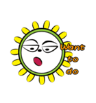 Mr. Sunflower (English)（個別スタンプ：31）