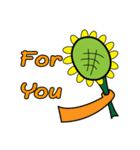 Mr. Sunflower (English)（個別スタンプ：33）