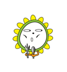 Mr. Sunflower (English)（個別スタンプ：34）
