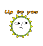 Mr. Sunflower (English)（個別スタンプ：38）