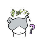 もんじろうと仲間達2（個別スタンプ：3）
