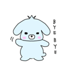 ゆるゆる犬（個別スタンプ：3）
