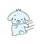 ゆるゆる犬（個別スタンプ：4）