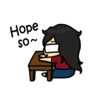 The emotion behind the glasses（個別スタンプ：30）