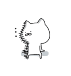 White soft cat（個別スタンプ：34）