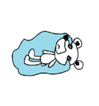 colorless bear and hand puppet（個別スタンプ：23）