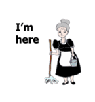 The maid（個別スタンプ：1）