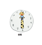 頭にチクワがささったあの日（個別スタンプ：28）