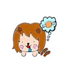 かわいい女の子と食べものフレンズ（個別スタンプ：20）