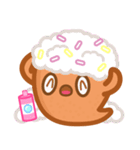 Donut Ghost（個別スタンプ：36）