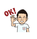 Mahalo-Happy Sticker（個別スタンプ：5）