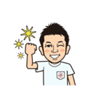 Mahalo-Happy Sticker（個別スタンプ：14）