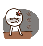 Small red flowers-hate（個別スタンプ：5）