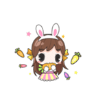 Melon rabbit need some one (DukDik) +（個別スタンプ：20）