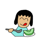 なかよし三姉妹 第2弾（個別スタンプ：24）