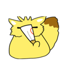 動く！ゆるきつね！（個別スタンプ：2）
