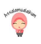 Depipit Cute Hijab Girl（個別スタンプ：2）