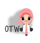 Depipit Cute Hijab Girl（個別スタンプ：7）