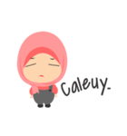 Depipit Cute Hijab Girl（個別スタンプ：25）
