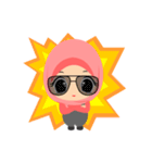 Depipit Cute Hijab Girl（個別スタンプ：36）