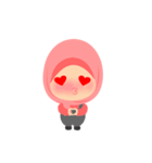 Depipit Cute Hijab Girl（個別スタンプ：38）