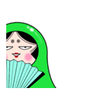 平安マトリョシカ（個別スタンプ：3）