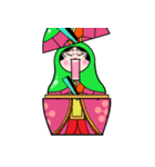 平安マトリョシカ（個別スタンプ：7）