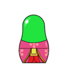 平安マトリョシカ（個別スタンプ：9）