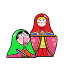 平安マトリョシカ（個別スタンプ：16）