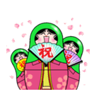 平安マトリョシカ（個別スタンプ：23）