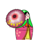 平安マトリョシカ（個別スタンプ：35）