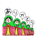 平安マトリョシカ（個別スタンプ：36）