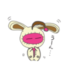 水玉宇宙人 うさみみバージョン（個別スタンプ：20）