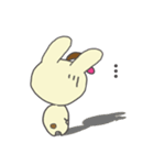 水玉宇宙人 うさみみバージョン（個別スタンプ：35）