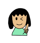 なかよし三姉妹（個別スタンプ：17）