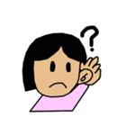 なかよし三姉妹（個別スタンプ：25）