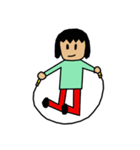 なかよし三姉妹（個別スタンプ：33）
