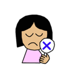 なかよし三姉妹（個別スタンプ：35）