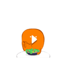 Mr.Play, Let's Play (Animated version)（個別スタンプ：23）
