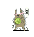 ヘラクレス君とクワガタちゃん（個別スタンプ：27）