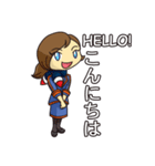 Attendant Amy（個別スタンプ：1）