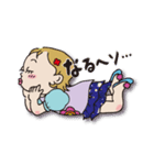 レトロちっくワードめいちゃん（個別スタンプ：3）