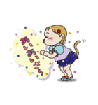 レトロちっくワードめいちゃん（個別スタンプ：6）