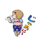 レトロちっくワードめいちゃん（個別スタンプ：17）