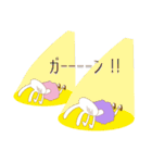 女子力高め！ウサギちゃんバレリーナ（個別スタンプ：7）
